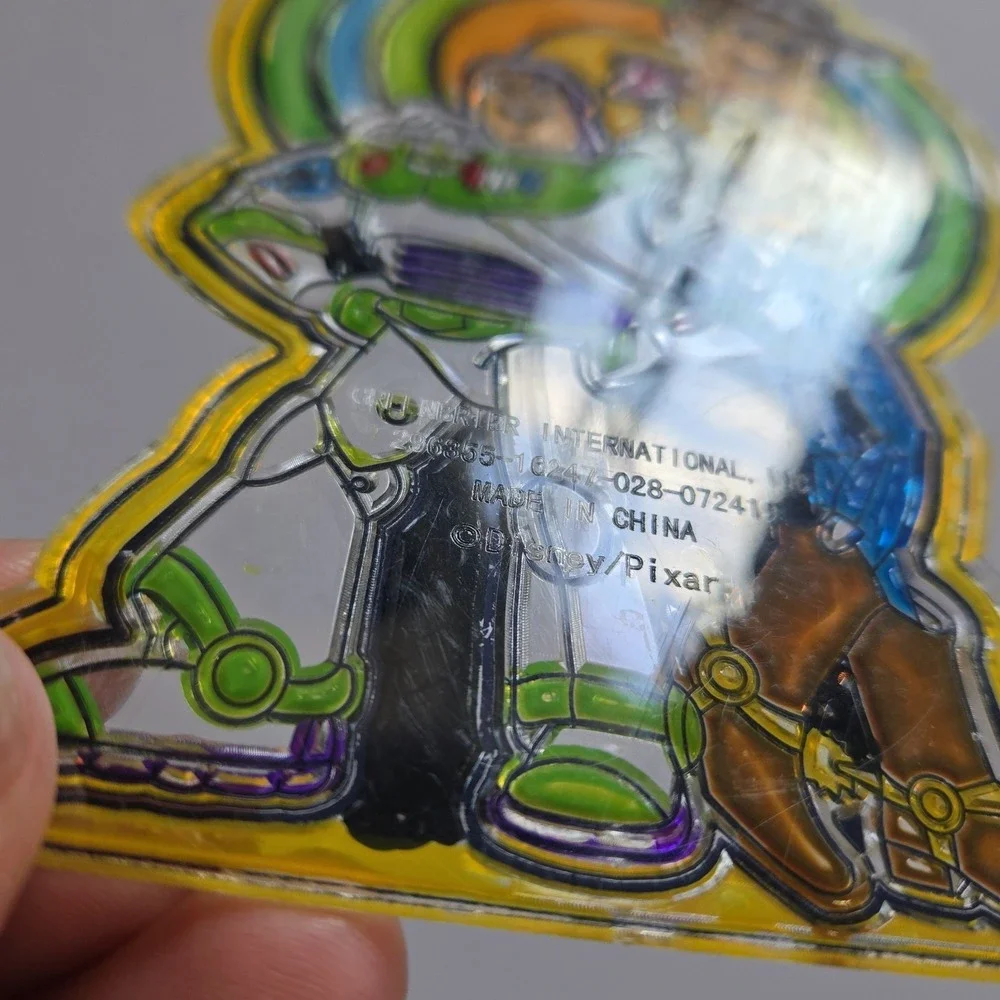 Disney Pixar Toy Story Woody Buzz Lightyear Suncatcher Greenbriar Window Hanging